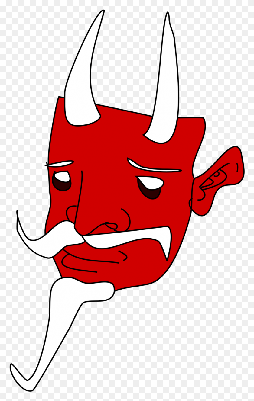 867x1410 Evil Mask Devil, Face HD PNG Download