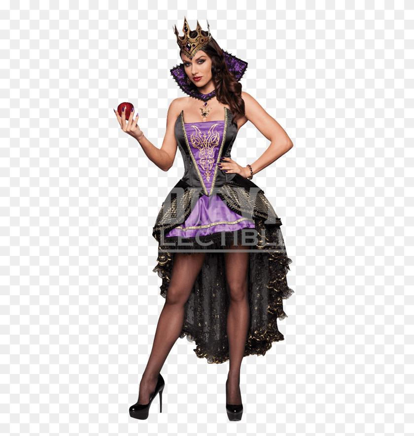 462x826 Disfraz De Reina Malvada De Halloween, Ropa, Vestimenta, Persona Hd Png