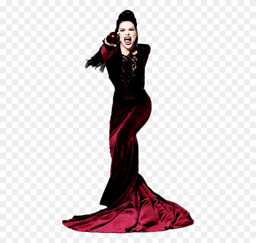436x737 Evil Queen Ouat Apple Once Upon A Time Evil Queen Tattoo, Dance Pose, Leisure Activities, Performer HD PNG Download