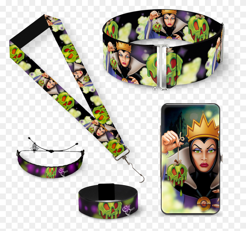 1517x1417 Evil Queen Women39s Gift Set Evil Queen With Poisen Apple, Accessories, Accessory, Person HD PNG Download