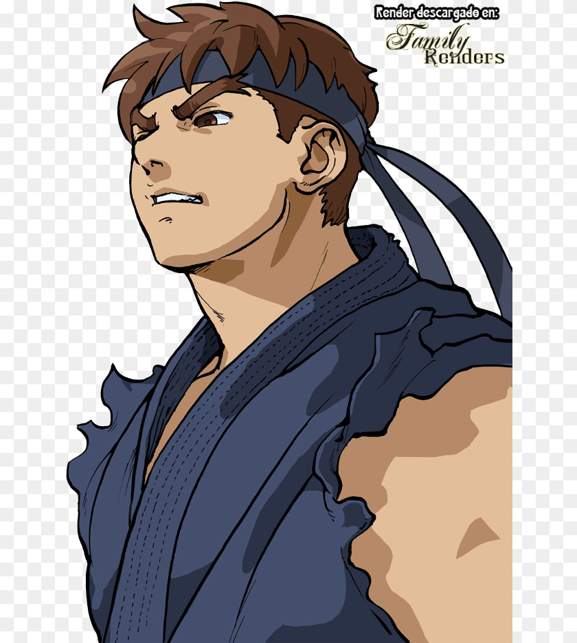 Evil Ryu Street Fighter Alpha, Adult, Book, Comics, Male Clipart PNG