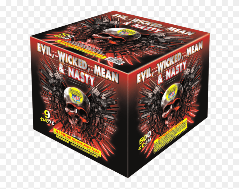 650x605 Evil Wicked Mean Nasty Firework Graphic Design, Helmet, Clothing, Apparel HD PNG Download