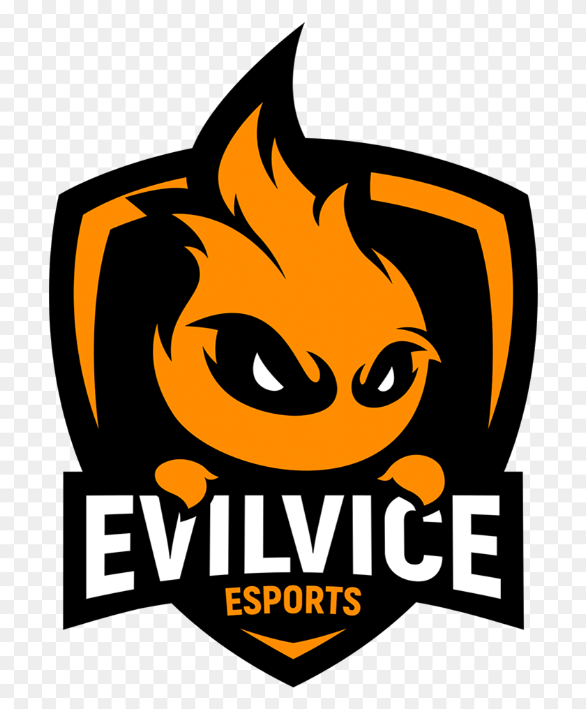 702x956 Evilvice Esports, Огонь, Плакат, Реклама Hd Png Скачать