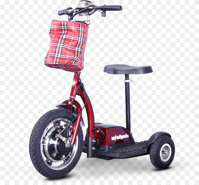 3125x2900 Ewheels Ew 18 Standride Scooter With Folding Tiller Adult Sit On Scooter Clipart PNG