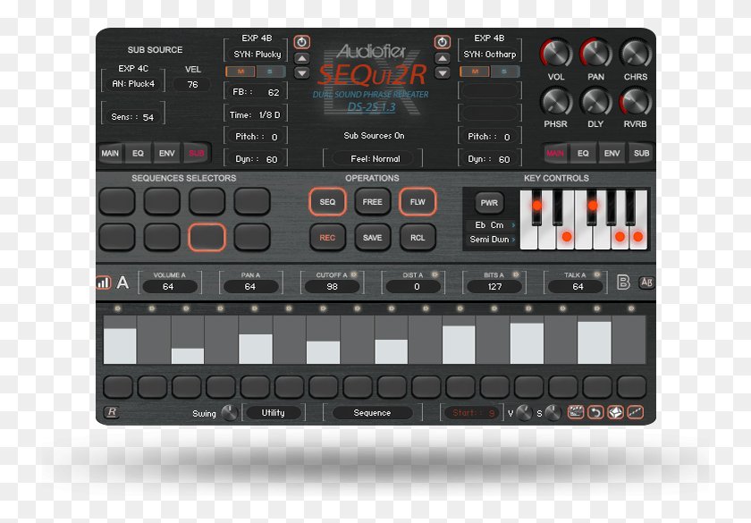 747x525 Ex Incredible Step Sequencer Unique Features Musical Keyboard, Computer Keyboard, Computer Hardware, Hardware HD PNG Download