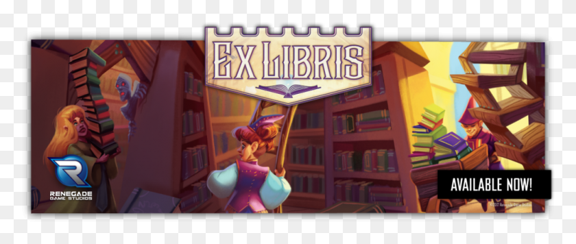 998x379 Ex Libris Available Pc Game, Person, Human, Housing HD PNG Download