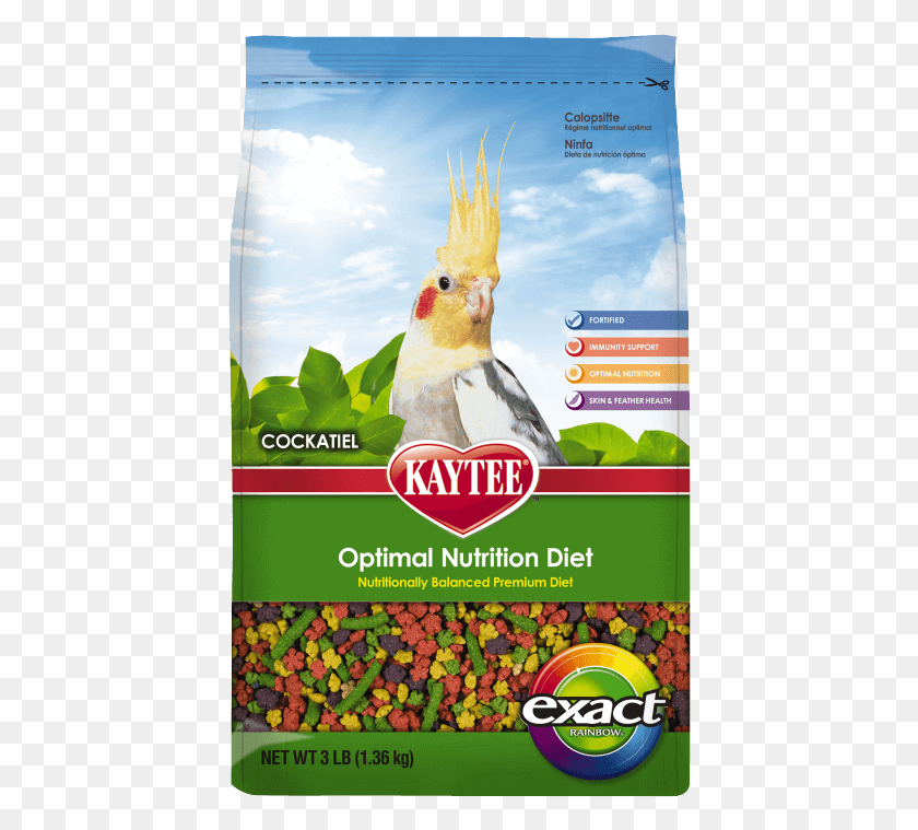 424x699 Exact Rainbow Cockatiel Food Kaytee Bird Seed, Poster, Advertisement, Flyer HD PNG Download