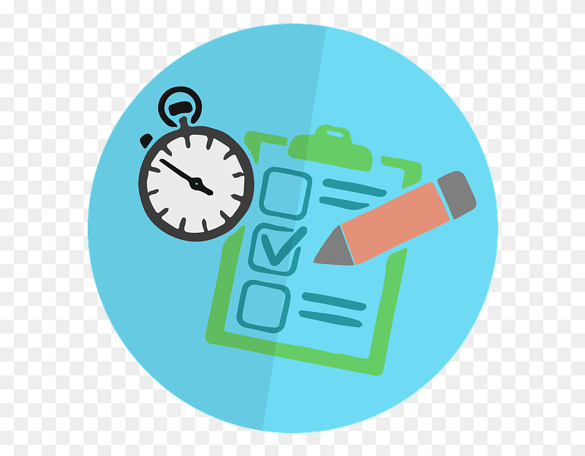 596x596 Exam Scientific Experiment Computer Icon Examining Computer Experiment, Analog Clock, Clock, Clock Tower HD PNG Download