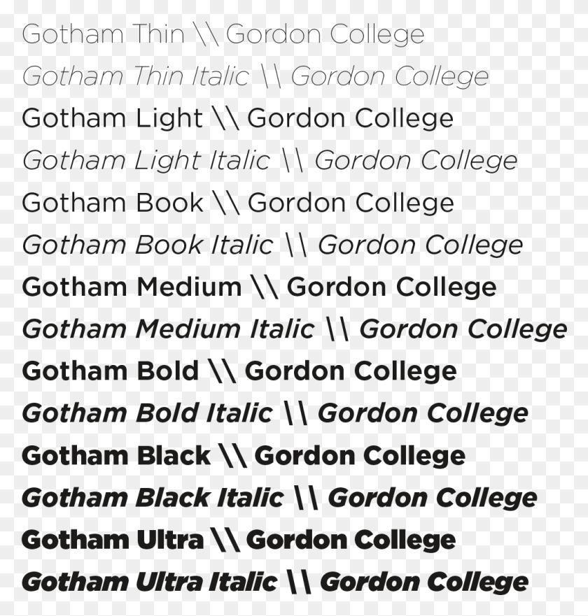 1024x1078 Descargar Png Ejemplo Gotham Gotham Fuente, Menú, Texto, Alfabeto Hd Png