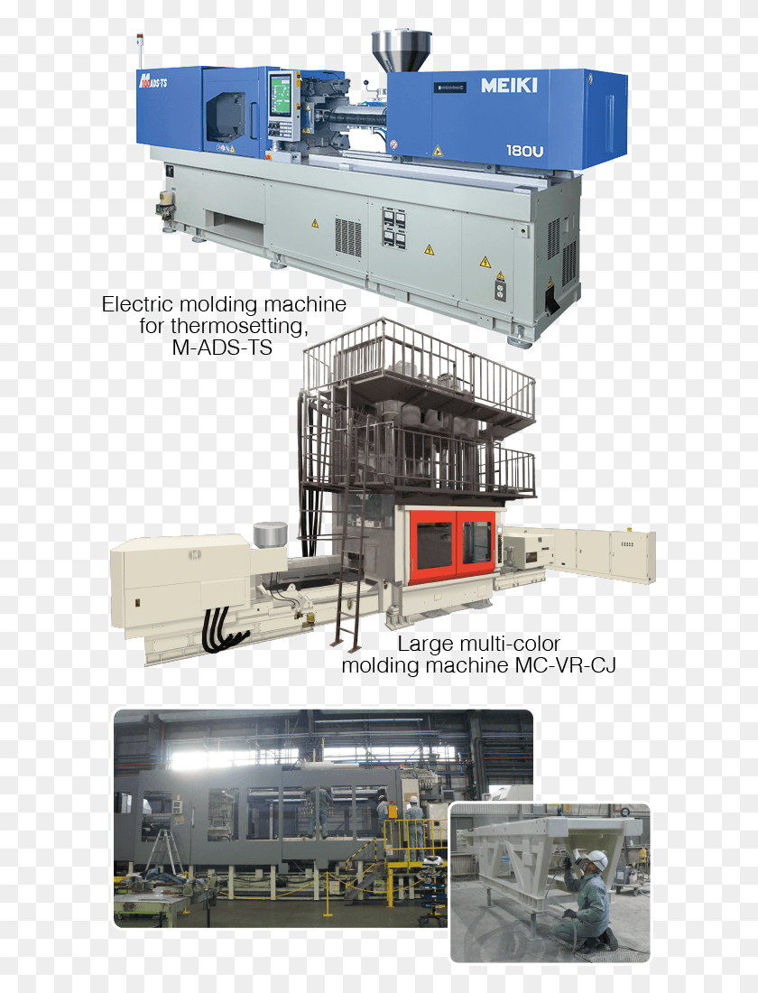 614x1040 Examples Of Common Injection Molding Products Machine Tool, Person, Vehicle, Transportation HD PNG Download