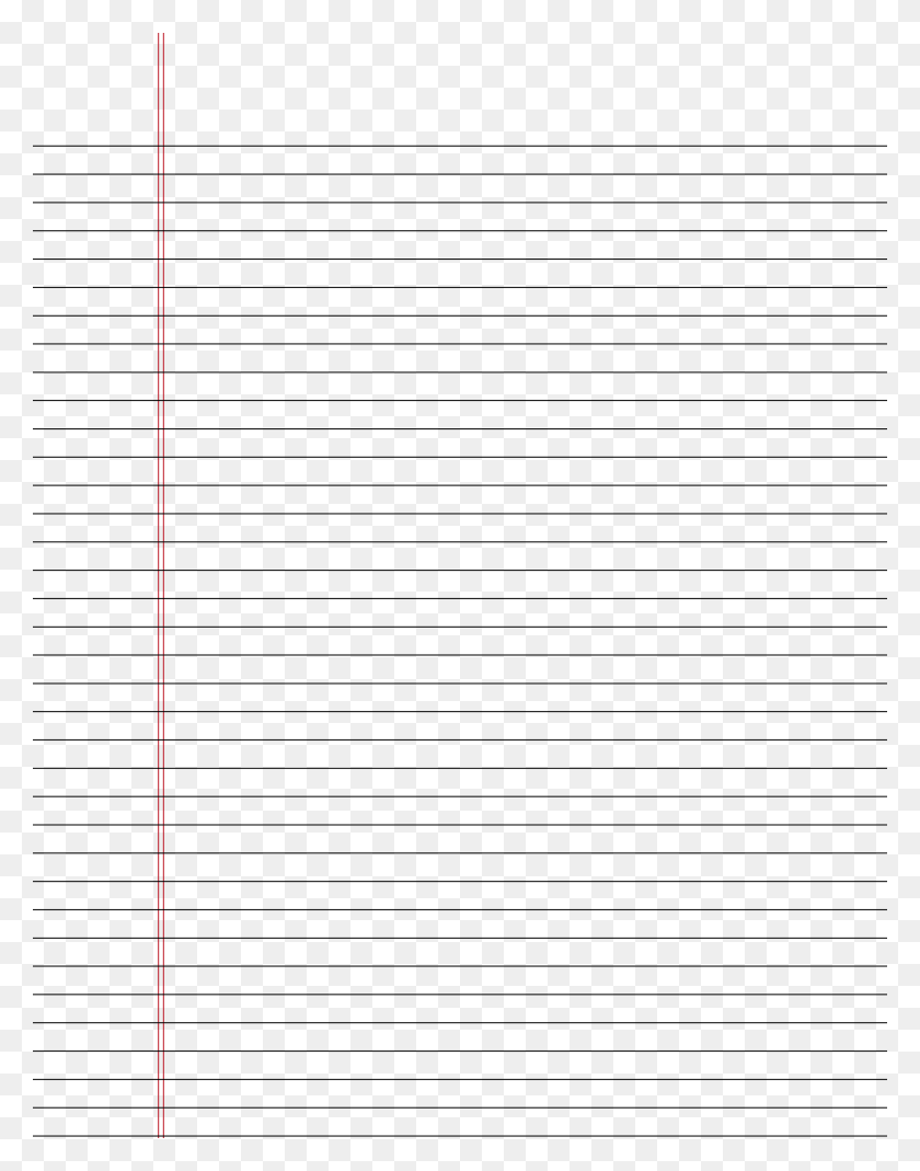 2550x3300 Examples Of Lined Paper Template Free Slope, Text, Number HD PNG Download