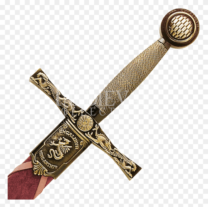 842x835 Excalibur Sword Scabbard Cold Weapon Weapon Sword And Scabbard Runes, Weaponry, Blade, Knife HD PNG Download