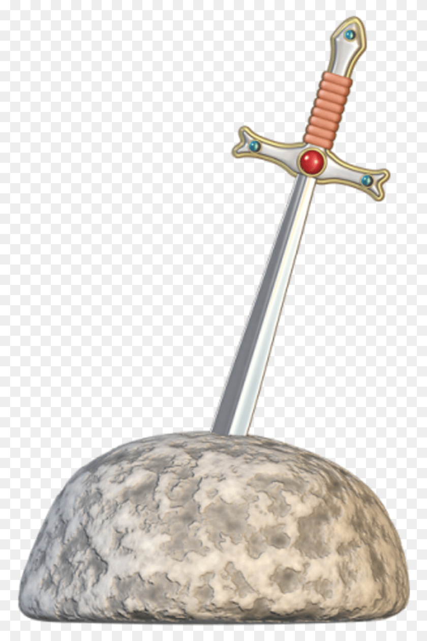 832x1281 Excalibure Rocher, Weapon, Weaponry, Sword HD PNG Download