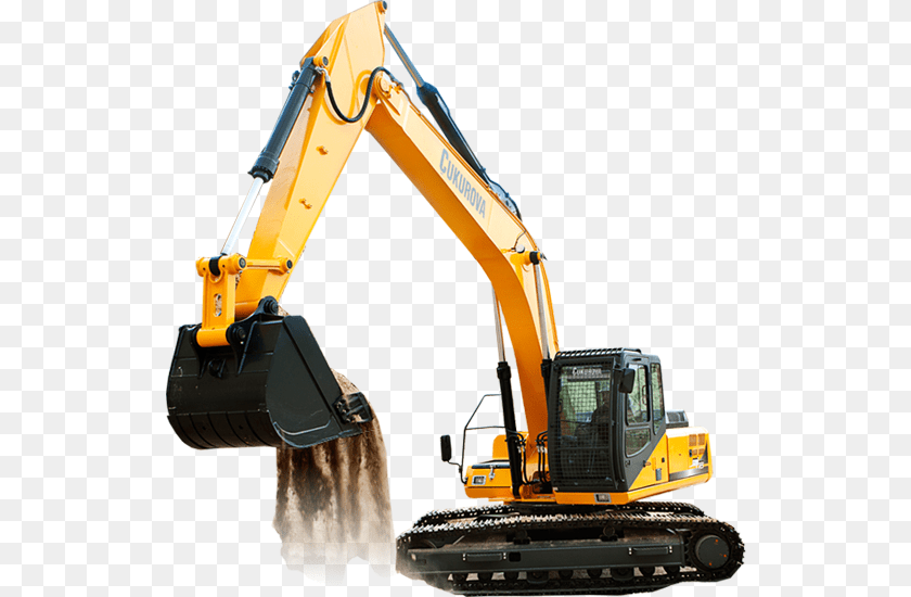 535x550 Excavator, Bulldozer, Machine Transparent PNG