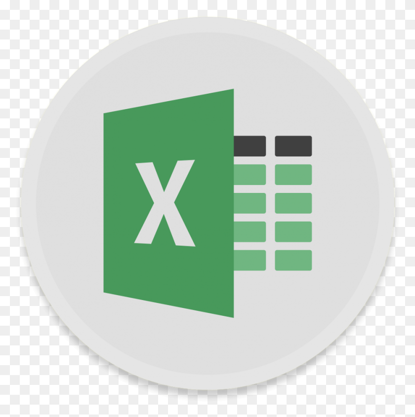 927x933 Excel Icon Microsoft Excel, Word, Label, Text HD PNG Download
