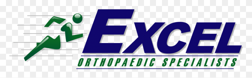 923x238 Excel Orthopaedic Specialists Logo Graphic Design, Word, Text, Symbol HD PNG Download