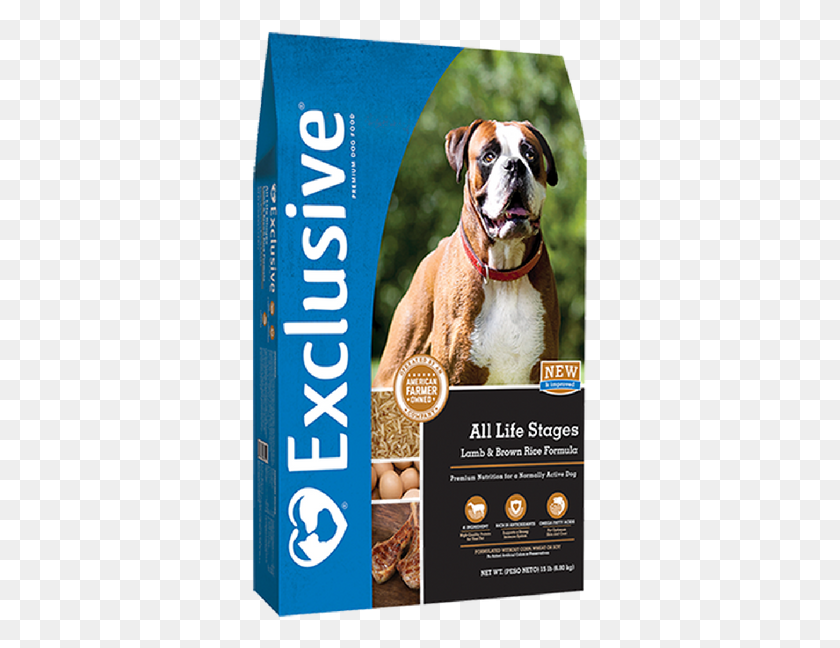 337x588 Exclusive All Life Stages Exclusive Large Breed Adult Dog Food, Poster, Advertisement, Flyer HD PNG Download