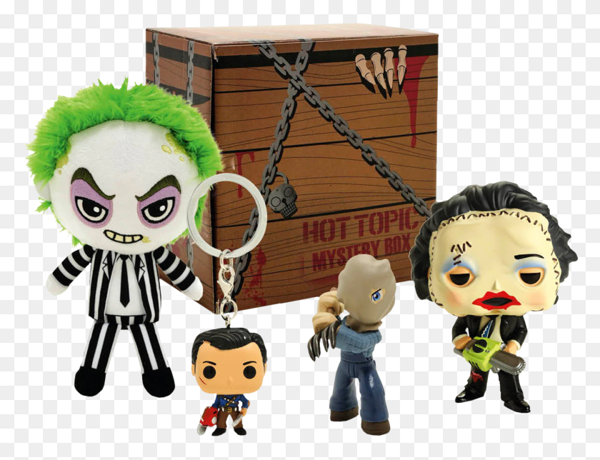 1247x935 Exclusive Collector Box With Leatherface In Pretty Funko Pop Leatherface Hot Topic, Doll, Toy, Person HD PNG Download