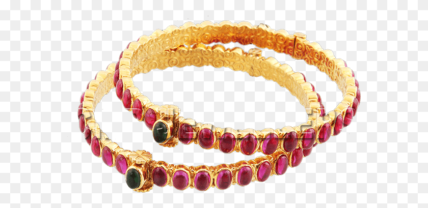 577x349 Exclusive Jewellery Design Kempu Bangles In Gold, Accessories, Accessory, Jewelry HD PNG Download