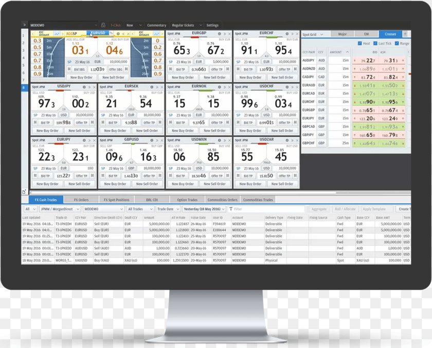Execute On Fx Computer Jp Morgan Fx Platform, Computer Hardware, Electronics, Hardware, Monitor PNG