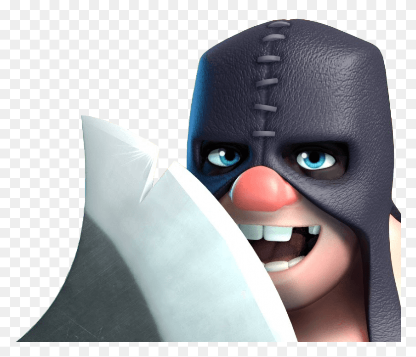 848x719 Executioner Render Clash Royale Executioner, Cushion, Person, Human HD PNG Download