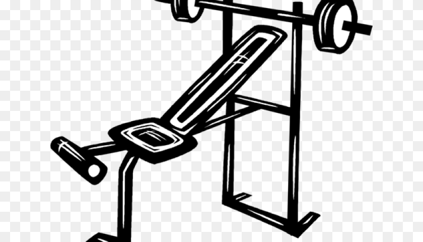 Exercise Bench Clipart Bar Weight, Electronics, Phone Sticker PNG