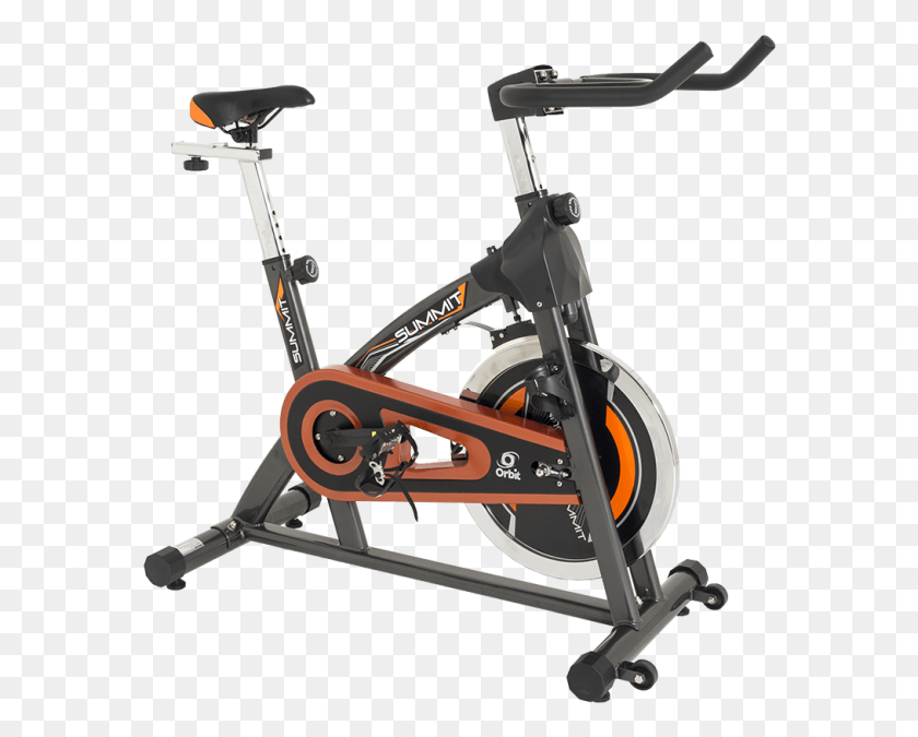 581x615 Exercise Bike Orbit Spin Bike, Bicycle, Vehicle, Transportation HD PNG Download