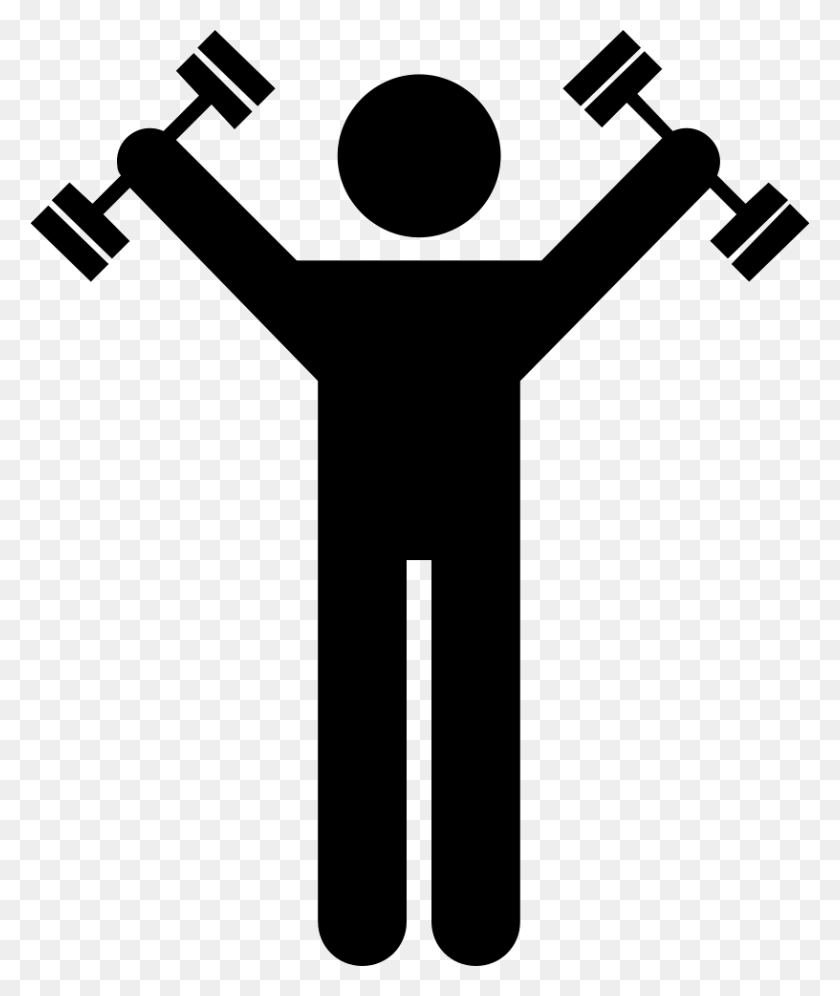 816x980 Exercise Free Transparent Background Exercise Icon, Cross, Symbol, Hand HD PNG Download
