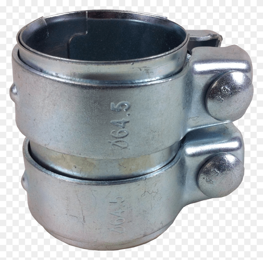 1237x1218 Exhaust System Double Clamp Pipe Connector Tool, Milk, Beverage, Drink HD PNG Download