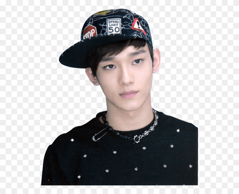 552x620 Exo Chen Exo, Necklace, Jewelry, Accessories HD PNG Download