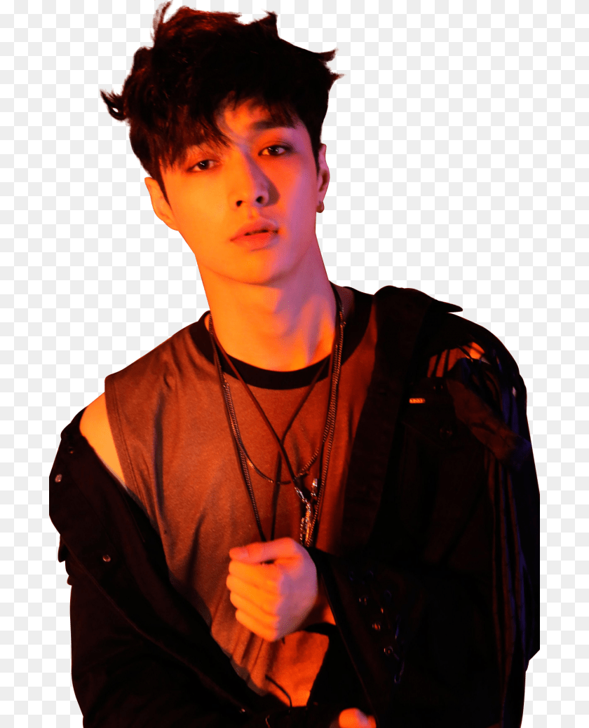 700x1039 Exo Lay Lotto Photoshoot, Teen, Person, Male, Jacket Sticker PNG