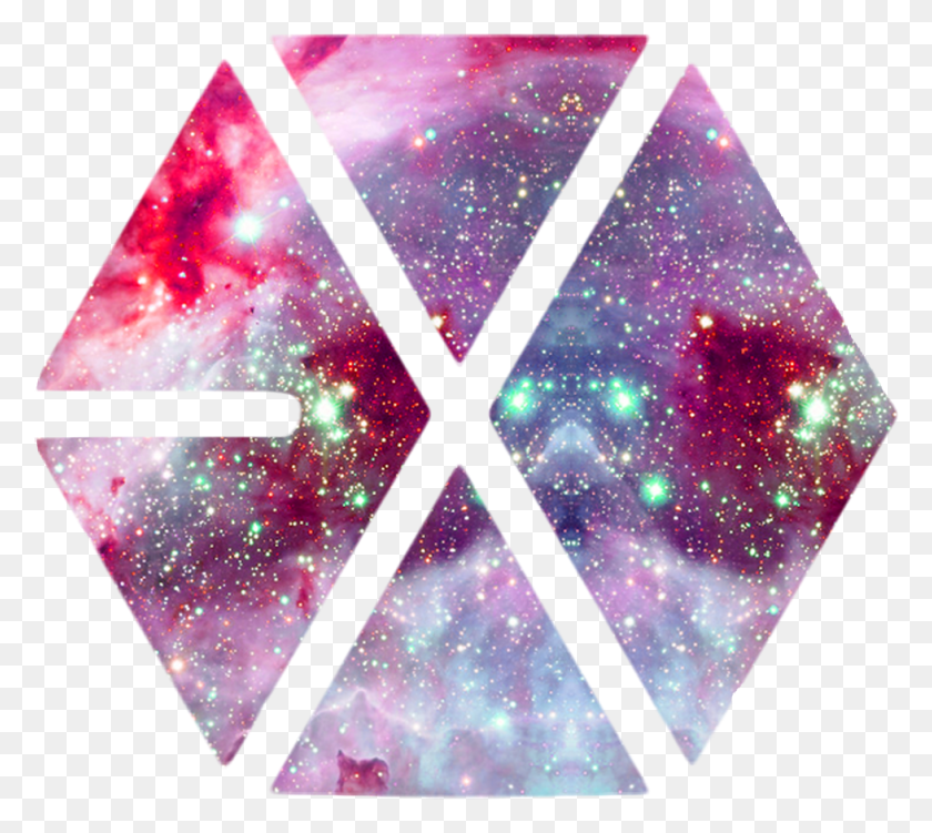 978x867 Логотип Exo, Освещение, Кристалл, Треугольник Hd Png Скачать