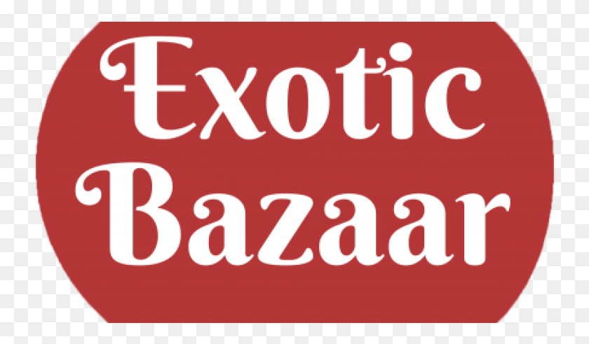 744x431 Descargar Png Exotic Bazaar Logo E1537850282573 863430 C, Texto, Alfabeto, Decoración Del Hogar Hd Png