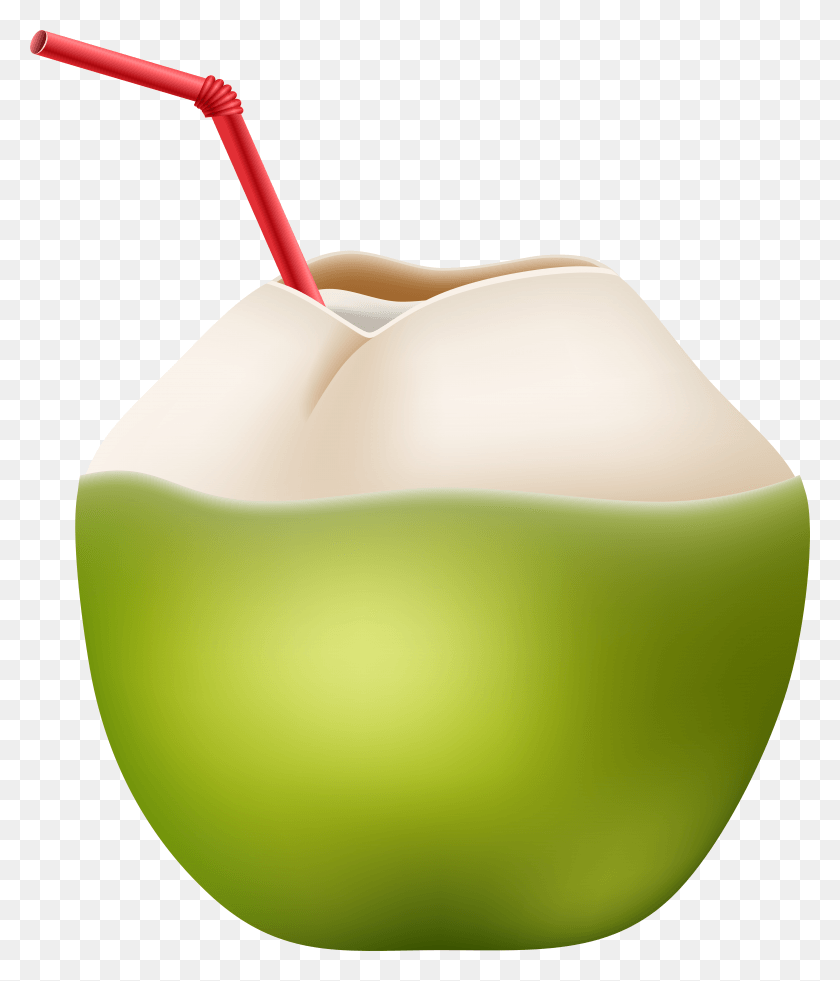6679x7889 Exotic Coconut Drink Clip Art, Outdoors, Peel HD PNG Download