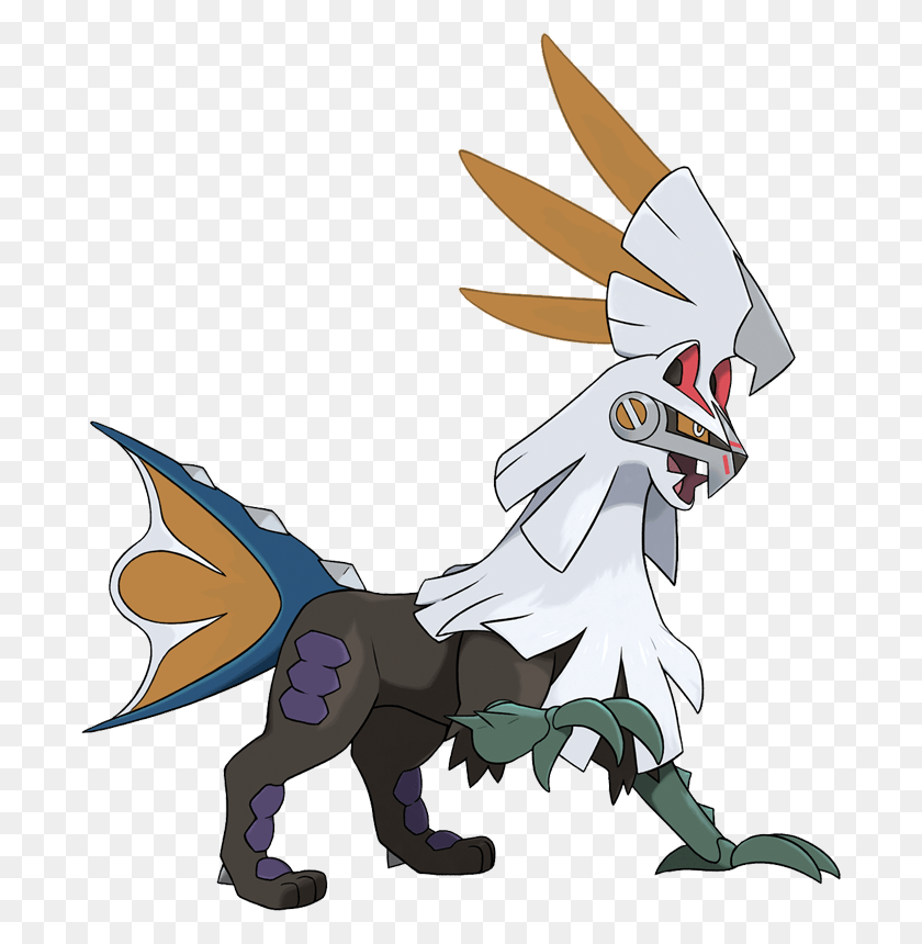 692x800 Exp Pokemon Silvally Dragon, Statue, Sculpture HD PNG Download