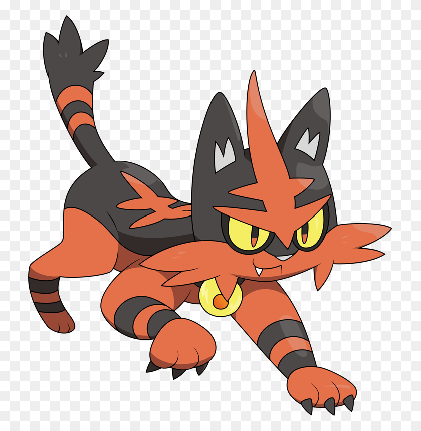 727x800 Exp Pokemon Torracat, Angry Birds HD PNG Download