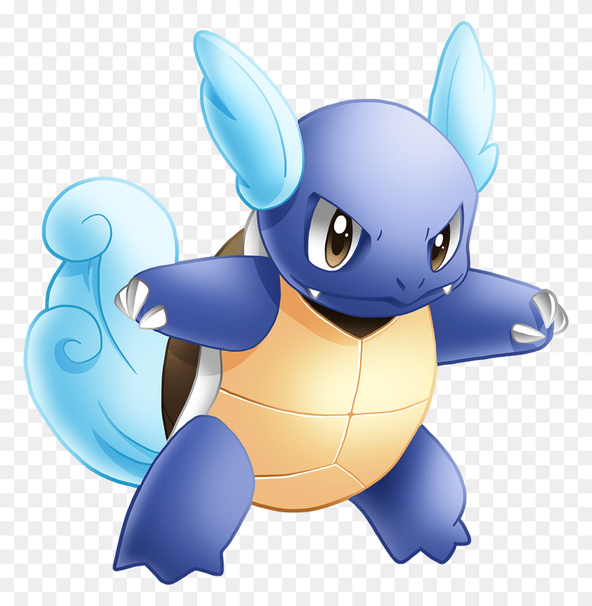 774x800 Exp Pokemon Wartortle, Graphics, Animal HD PNG Download