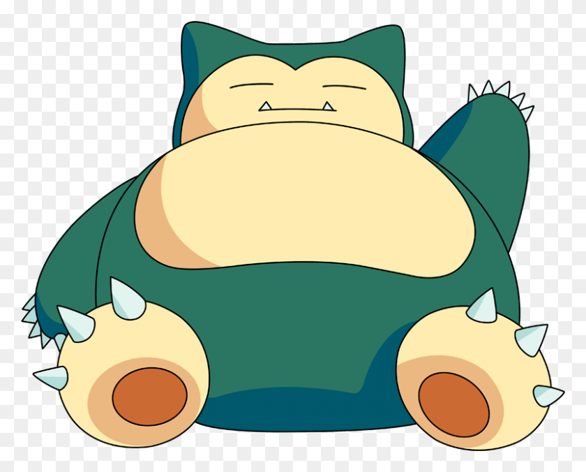800x632 Exp Snorlax Pokemon, Clothing, Apparel, Cushion HD PNG Download