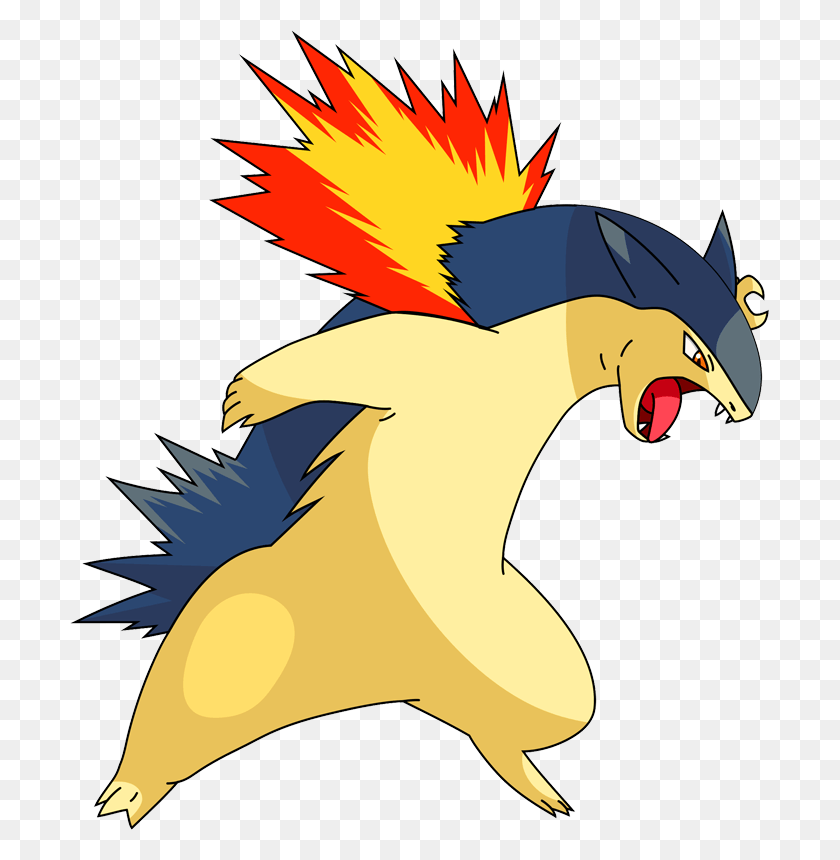 699x800 Exp Typhlosion Pokemon, Graphics, Animal HD PNG Download