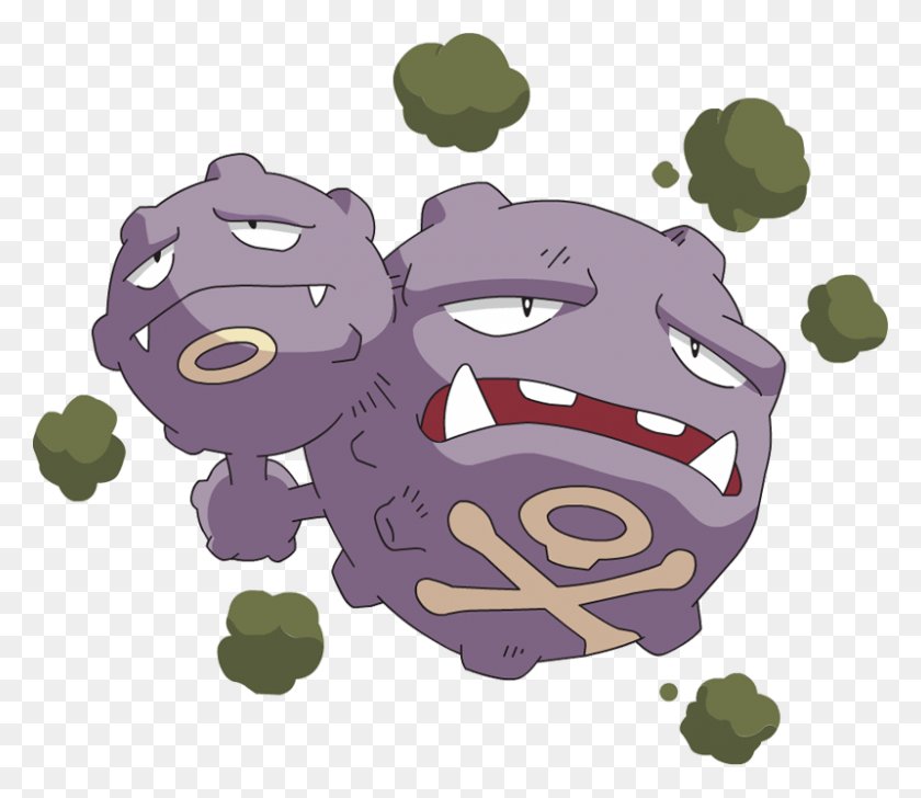 800x686 Exp Weezing Pokemon, Plant, Doodle HD PNG Download