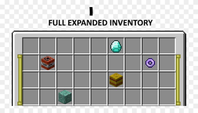 740x420 Expandable Inventory Mod For Minecraft Minecraft, Palette, Paint Container HD PNG Download