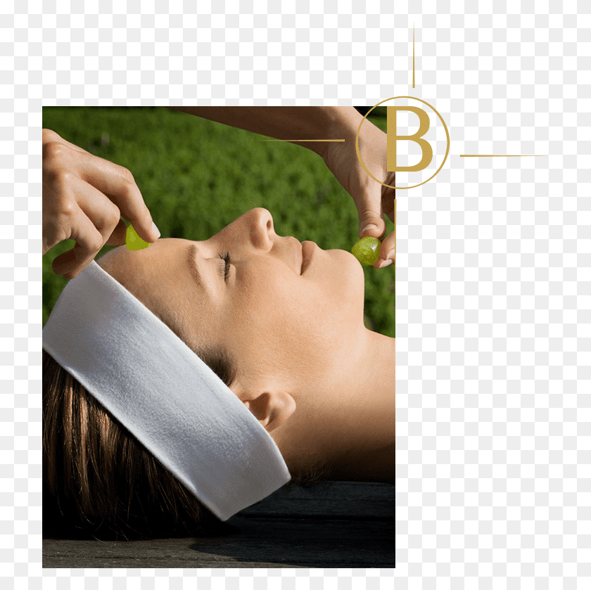 719x779 Experience Relaxing Luxuary Stays Caudalie, Person, Human, Patient HD PNG Download