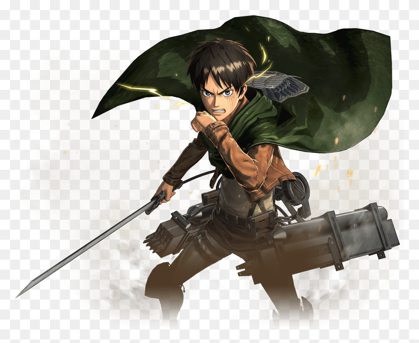 1541x1239 Experience The Gripping Narrative From Seasons 1 3 Attack On Titan, Person, Human, Sport HD PNG Download