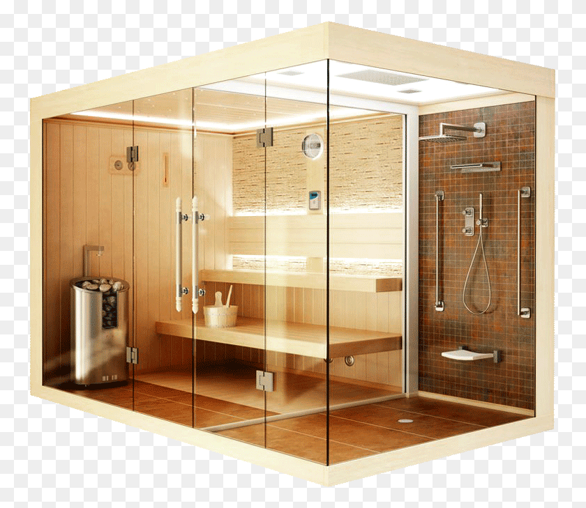 753x669 Expertly Crafted Bespoke Home Saunas Home Sauna, Room, Indoors, Bathroom HD PNG Download