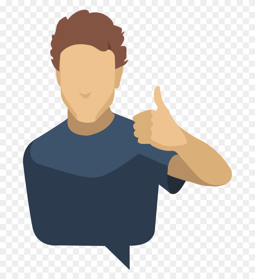 689x861 Experty Io Illustration, Thumbs Up, Finger, Clothing HD PNG Download