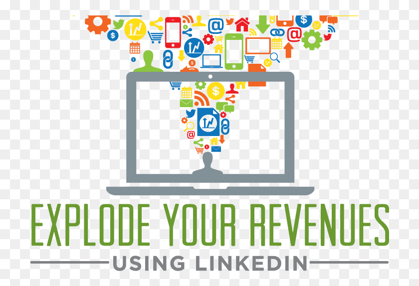721x514 Explode Your Revenues Using Linkedin Bottles Of Australia, Pac Man, Super Mario, Poster HD PNG Download