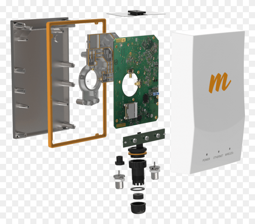 782x680 Exploded View Mimosa, Electrical Device, Wiring, Building HD PNG Download
