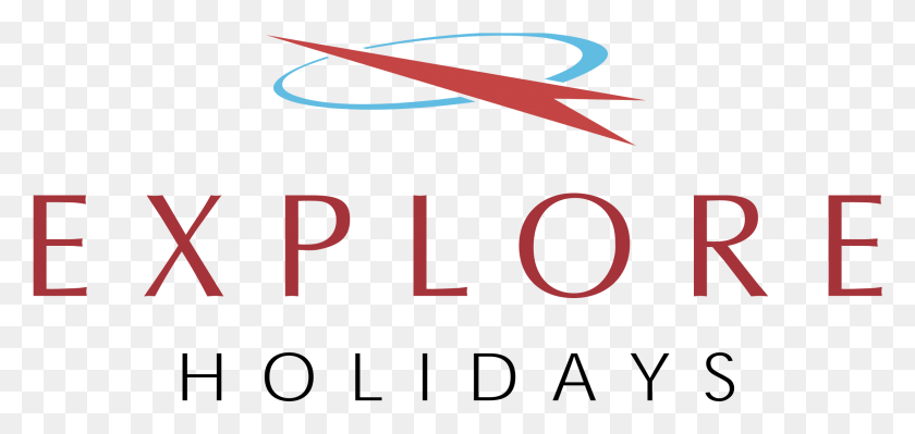 2191x953 Explore Holidays Logo Transparent Holiday, Text, Number, Symbol HD PNG Download