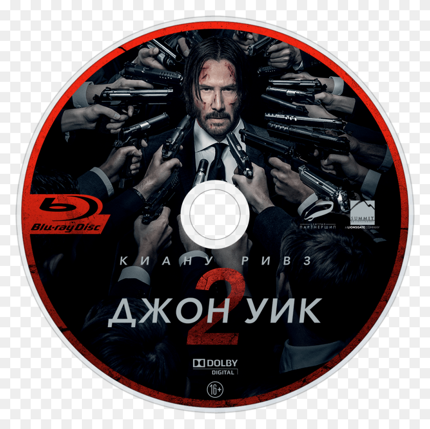 1000x1000 Explore More Images In The Movie Category John Wick Kapitel 2 Dvd Cover, Person, Human, Disk HD PNG Download