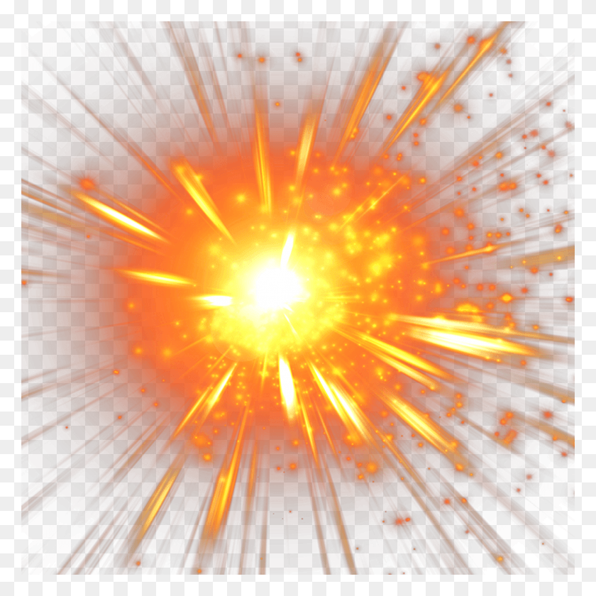 2048x2048 Explosion, Flare, Light, Lighting HD PNG Download